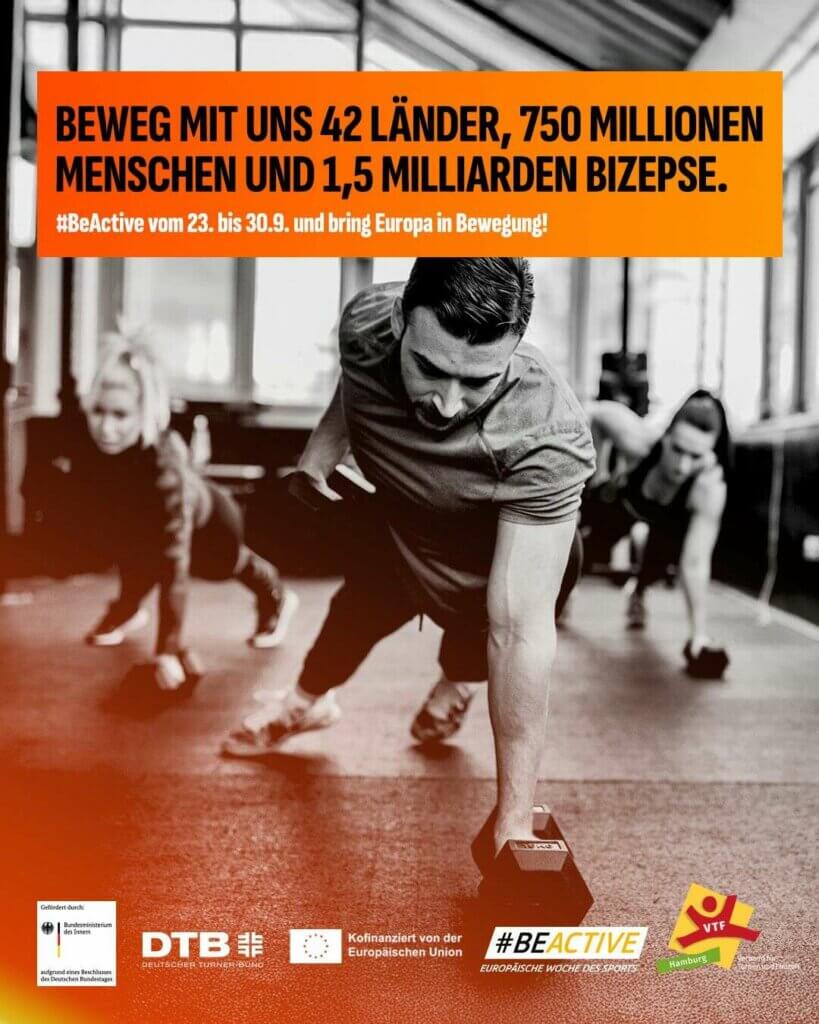 #BeActive 2025.09.04 Mit VTF Logo