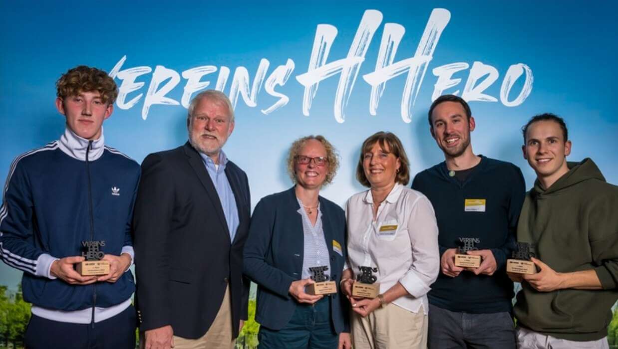 Auszeichnungen bei der Gala VereinsHHeroes.