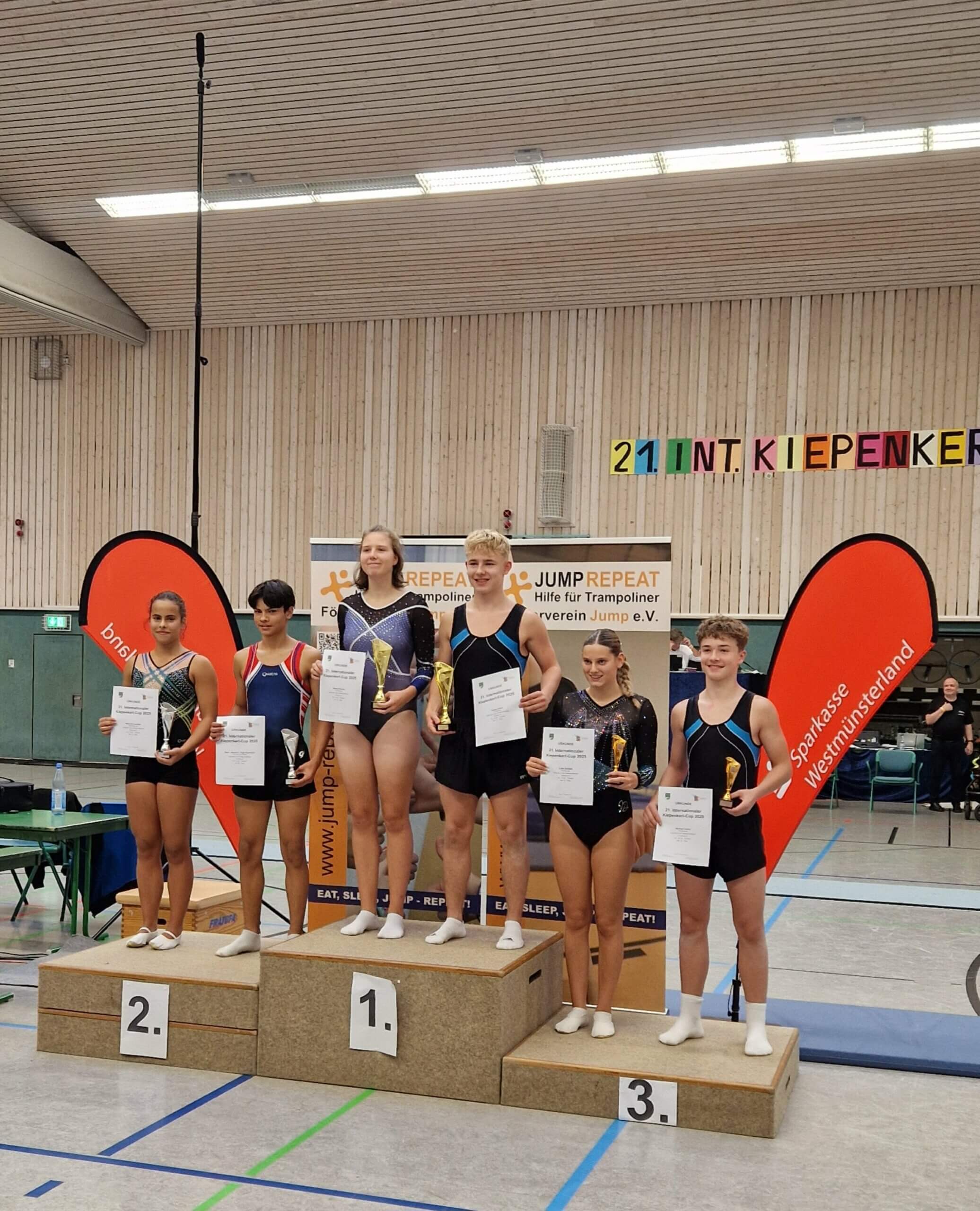 Siegerehrung Maria De Carvalho beim Kiepenkerl-Cup 2025